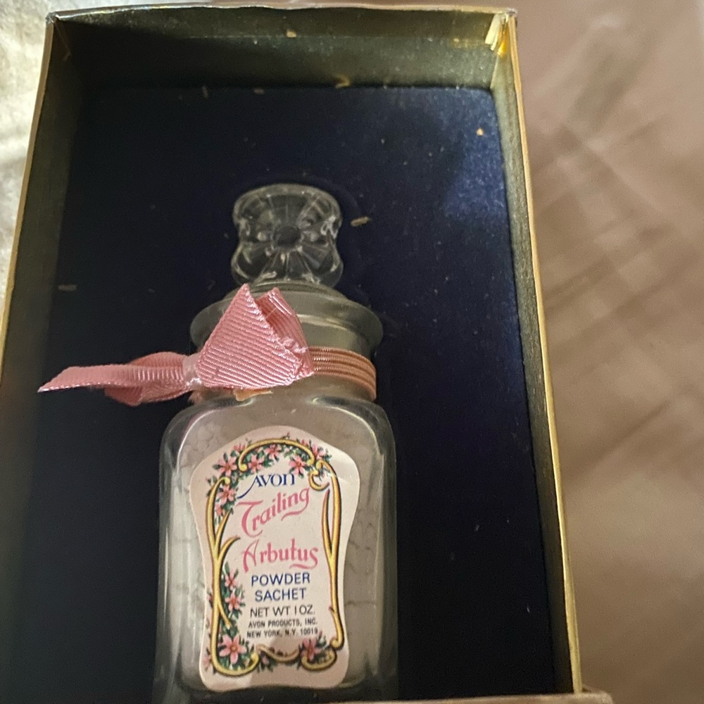 Vintage AVON 1975 Trailing Arbutus
Powder Sachet w/Original Box
Collectible 1 oz - Picture 2 of 4